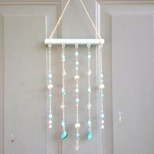 Beaded Curtain Suncatcher Wall Hanging